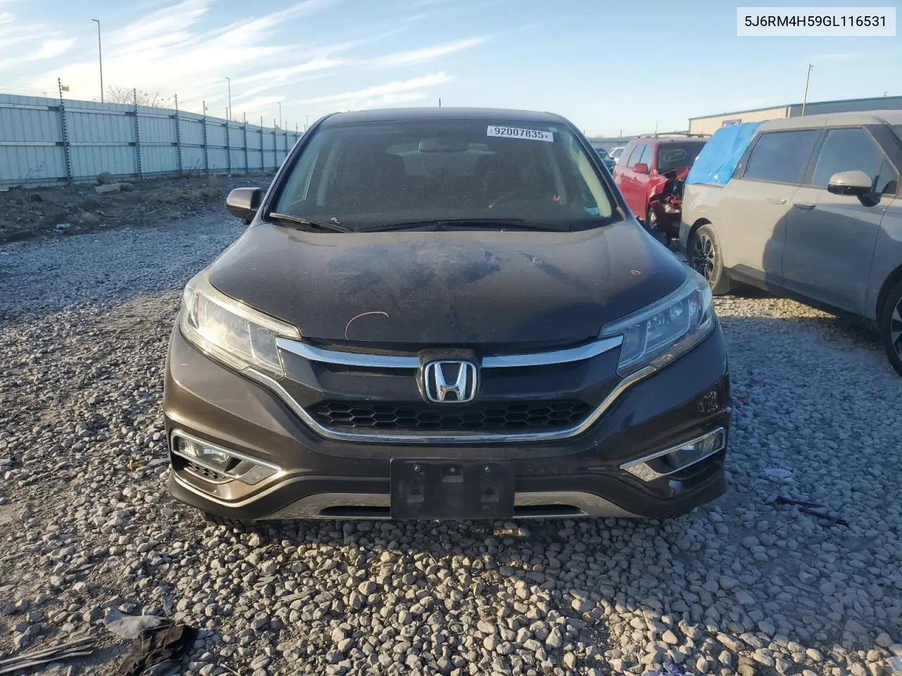 5J6RM4H59GL116531 2016 Honda Cr-V Ex
