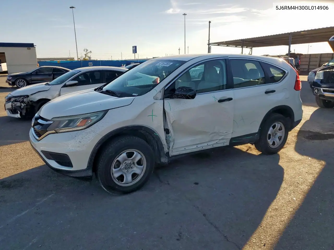 5J6RM4H30GL014906 2016 Honda Cr-V Lx