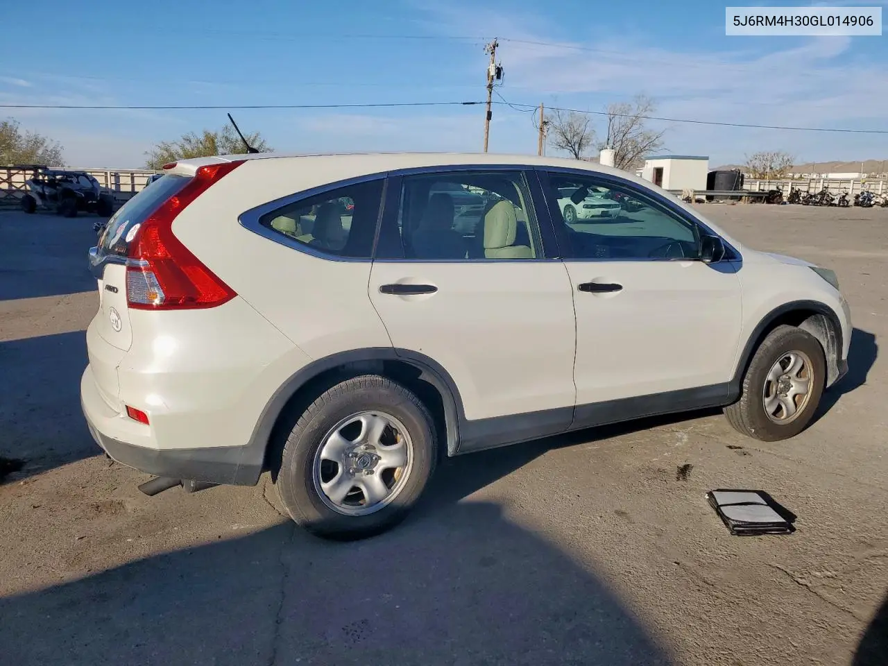 5J6RM4H30GL014906 2016 Honda Cr-V Lx