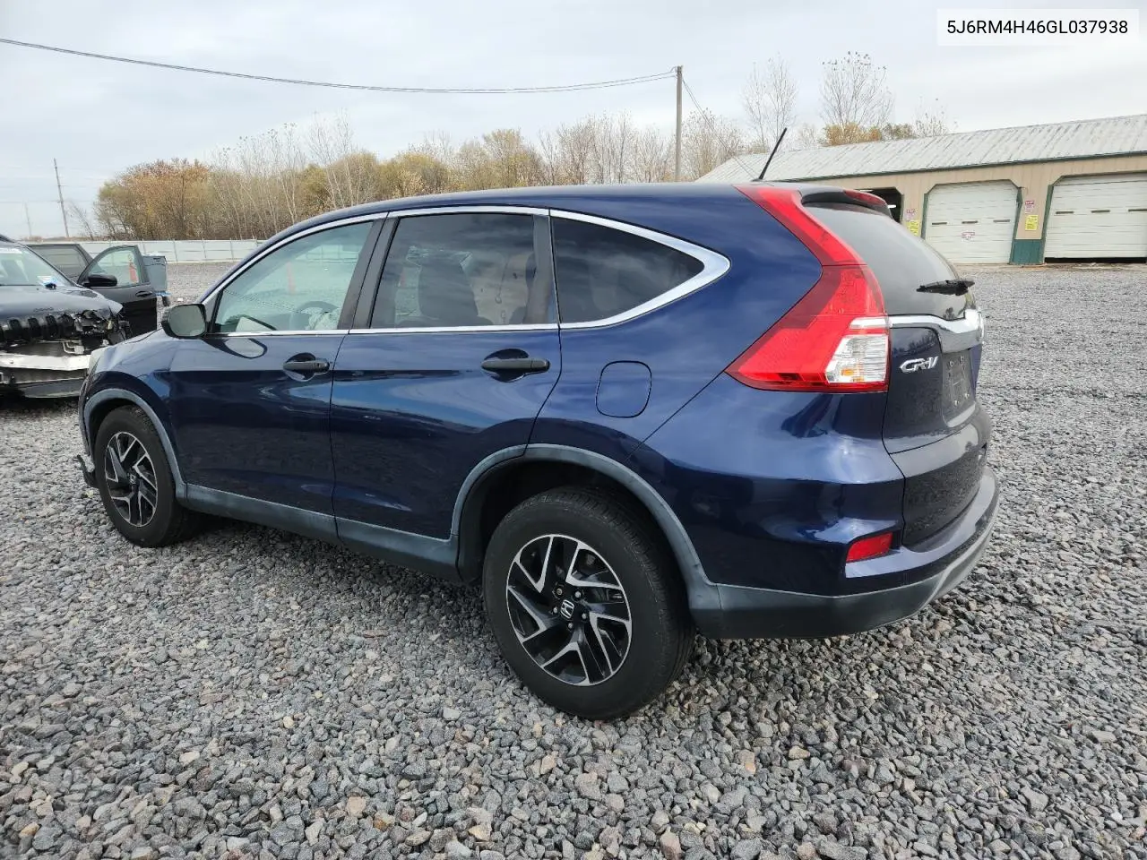 5J6RM4H46GL037938 2016 Honda Cr-V Se