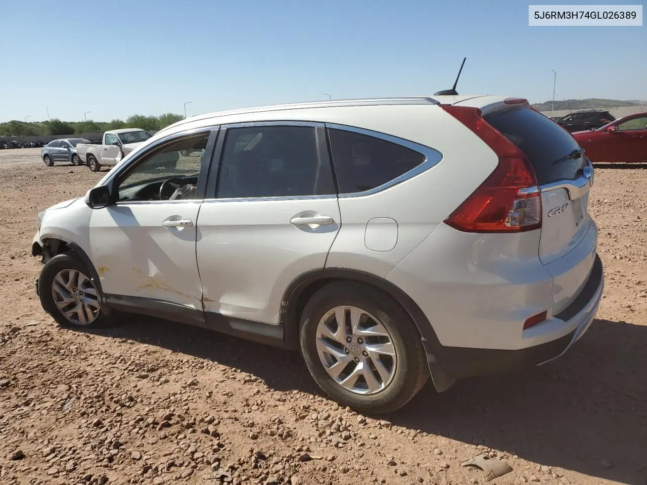 5J6RM3H74GL026389 2016 Honda Cr-V Exl