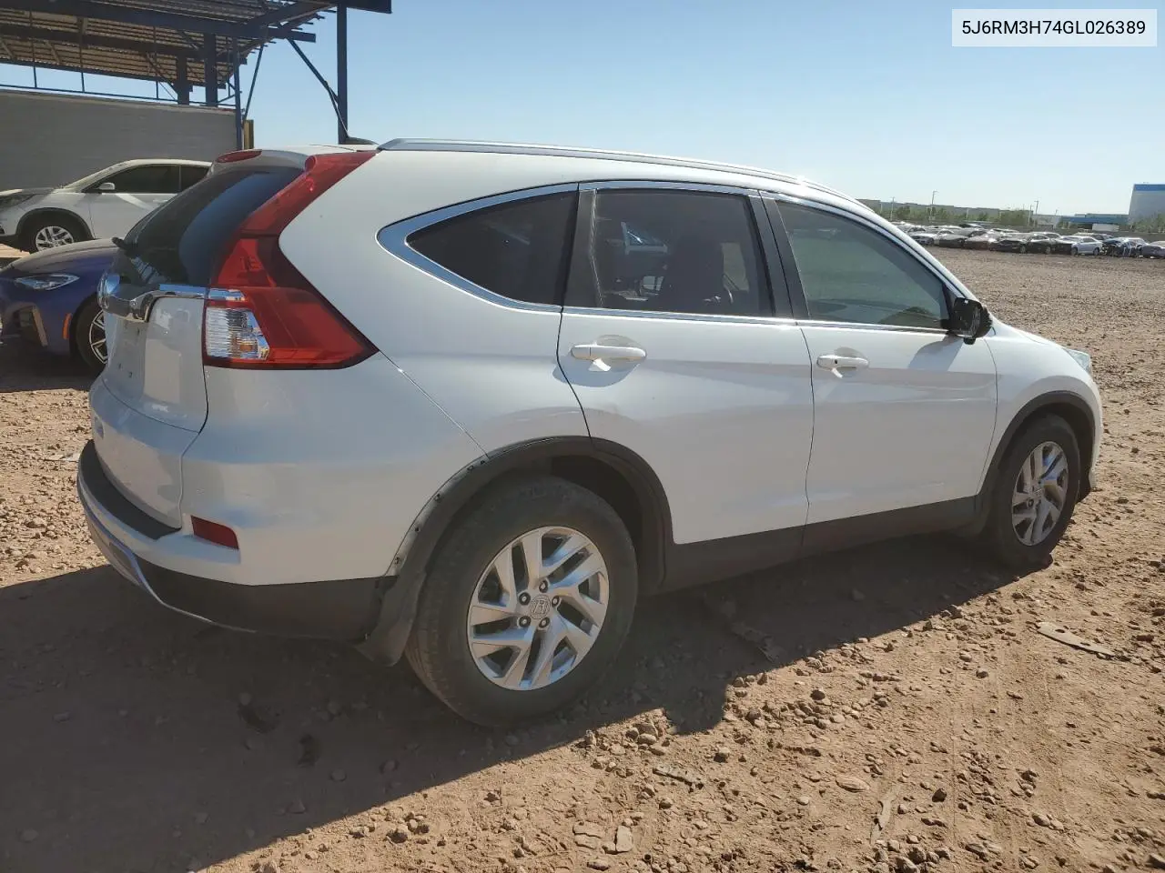 5J6RM3H74GL026389 2016 Honda Cr-V Exl
