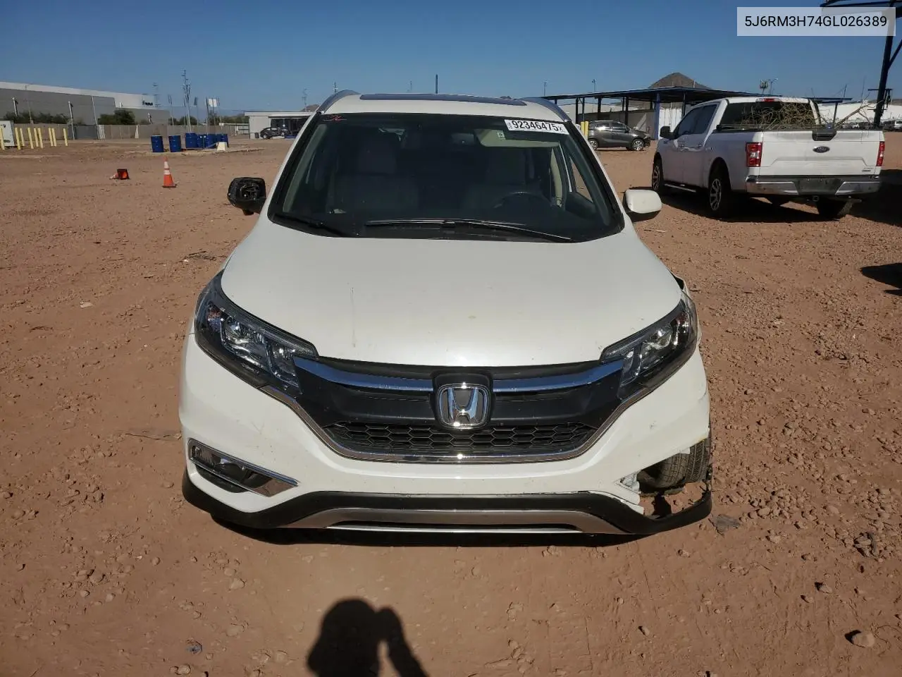 5J6RM3H74GL026389 2016 Honda Cr-V Exl