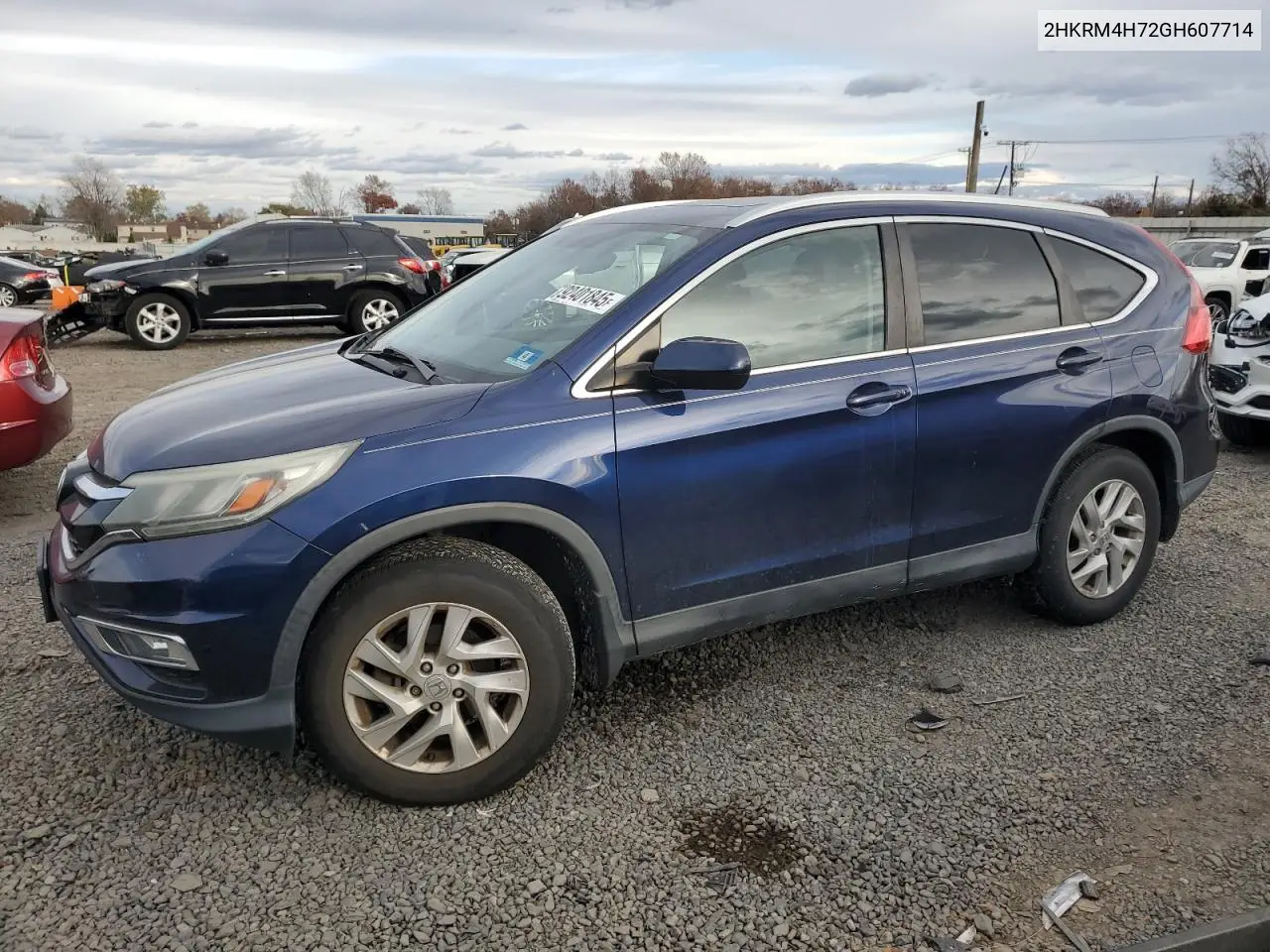 2HKRM4H72GH607714 2016 Honda Cr-V Exl