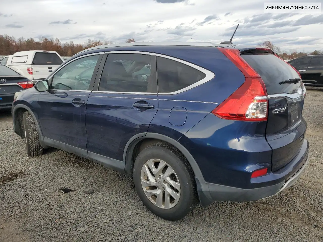 2HKRM4H72GH607714 2016 Honda Cr-V Exl