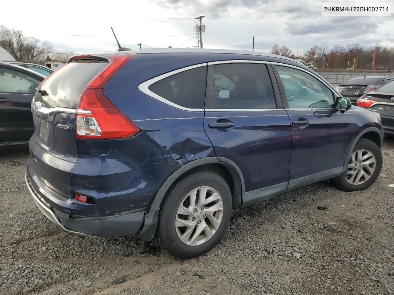 2HKRM4H72GH607714 2016 Honda Cr-V Exl