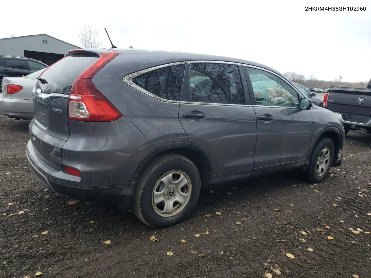 2HKRM4H35GH102960 2016 Honda Cr-V Lx
