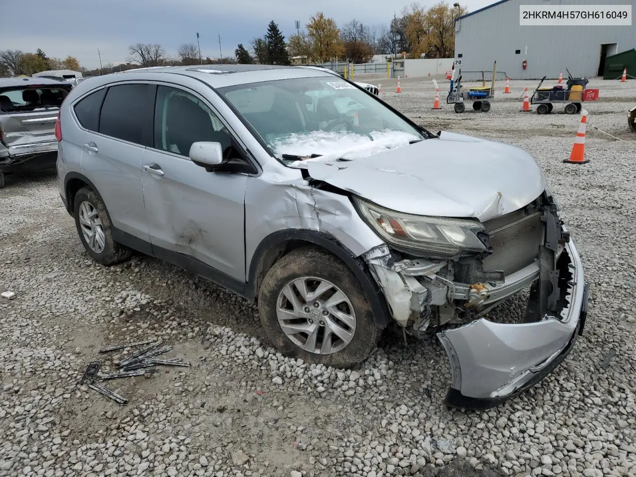 2HKRM4H57GH616049 2016 Honda Cr-V Ex