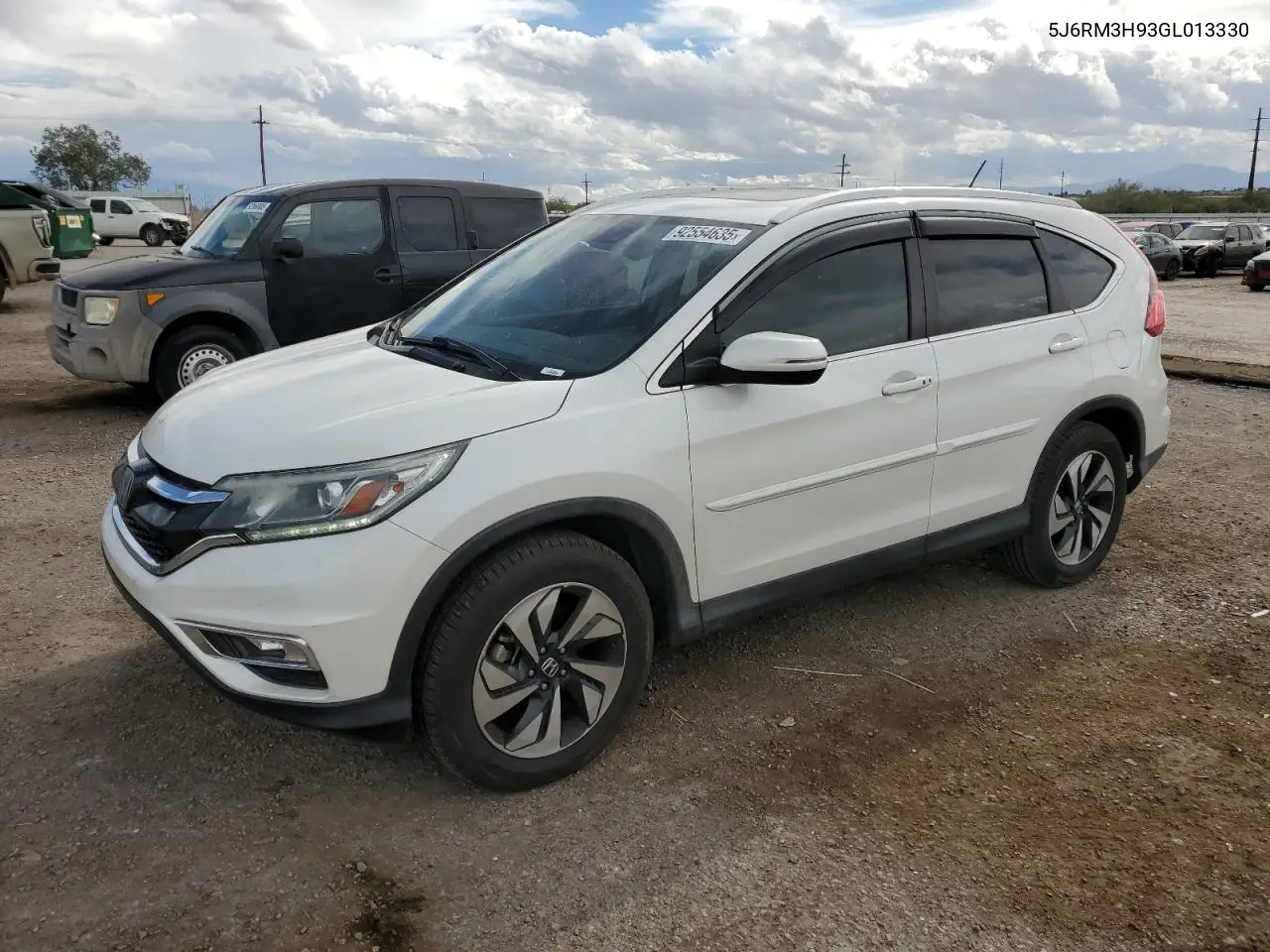 5J6RM3H93GL013330 2016 Honda Cr-V Touring