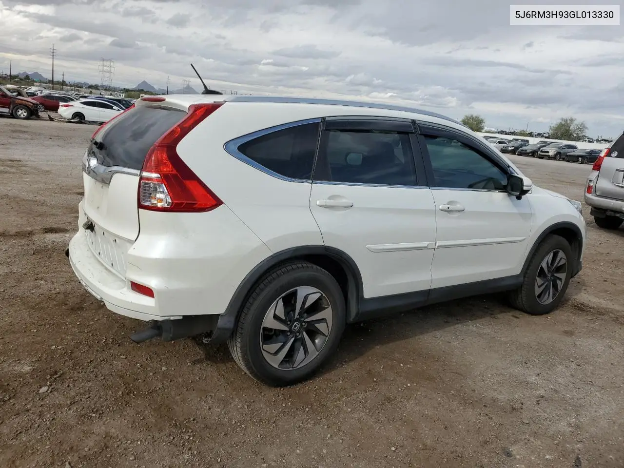 5J6RM3H93GL013330 2016 Honda Cr-V Touring