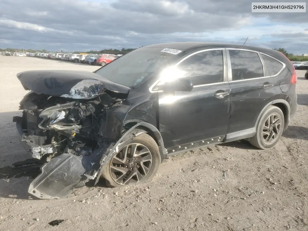 2HKRM3H41GH529796 2016 Honda Cr-V Se