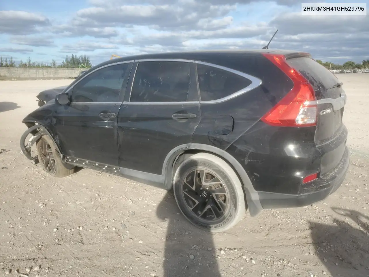 2HKRM3H41GH529796 2016 Honda Cr-V Se