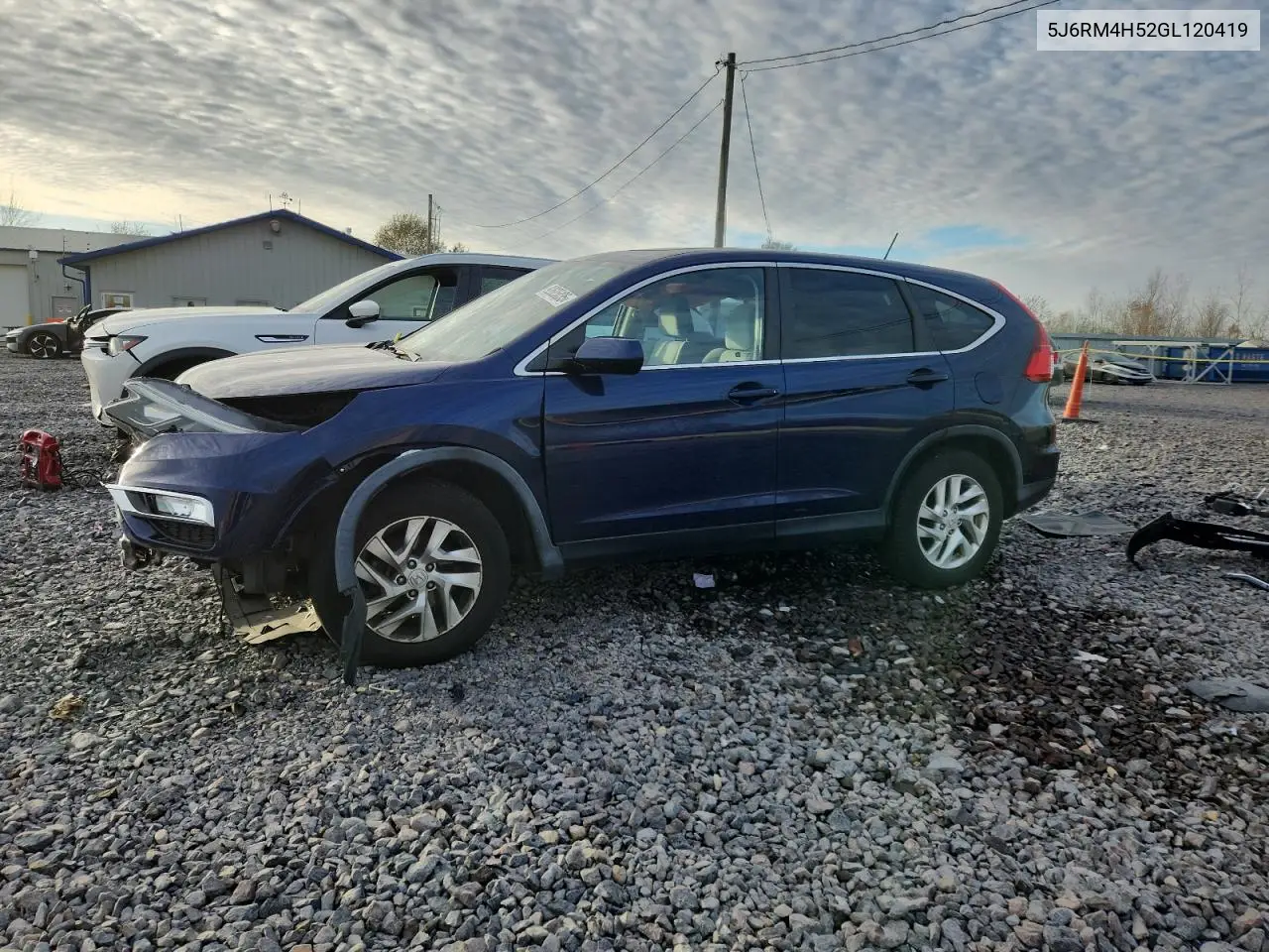 5J6RM4H52GL120419 2016 Honda Cr-V Ex