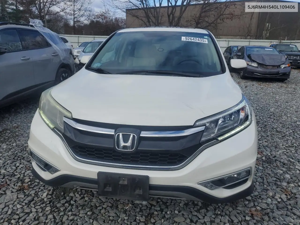 5J6RM4H54GL109406 2016 Honda Cr-V Ex