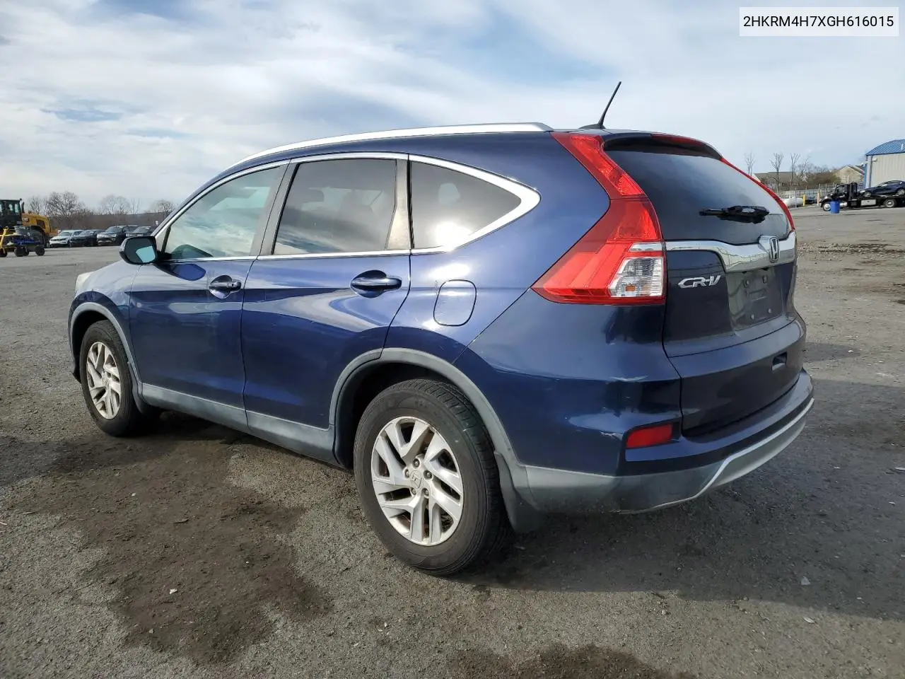 2HKRM4H7XGH616015 2016 Honda Cr-V Exl