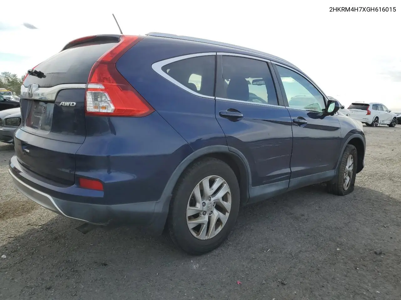 2HKRM4H7XGH616015 2016 Honda Cr-V Exl