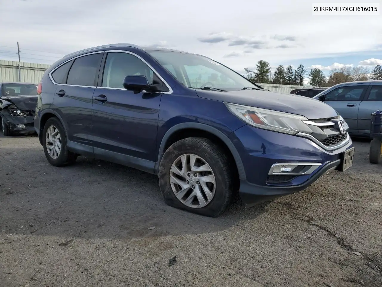 2HKRM4H7XGH616015 2016 Honda Cr-V Exl