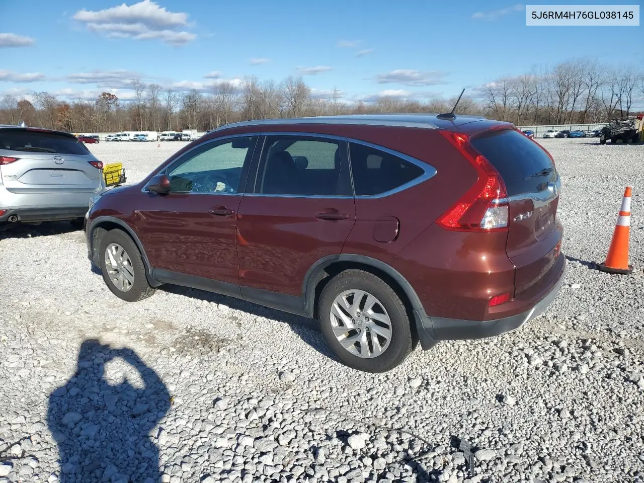 5J6RM4H76GL038145 2016 Honda Cr-V Exl