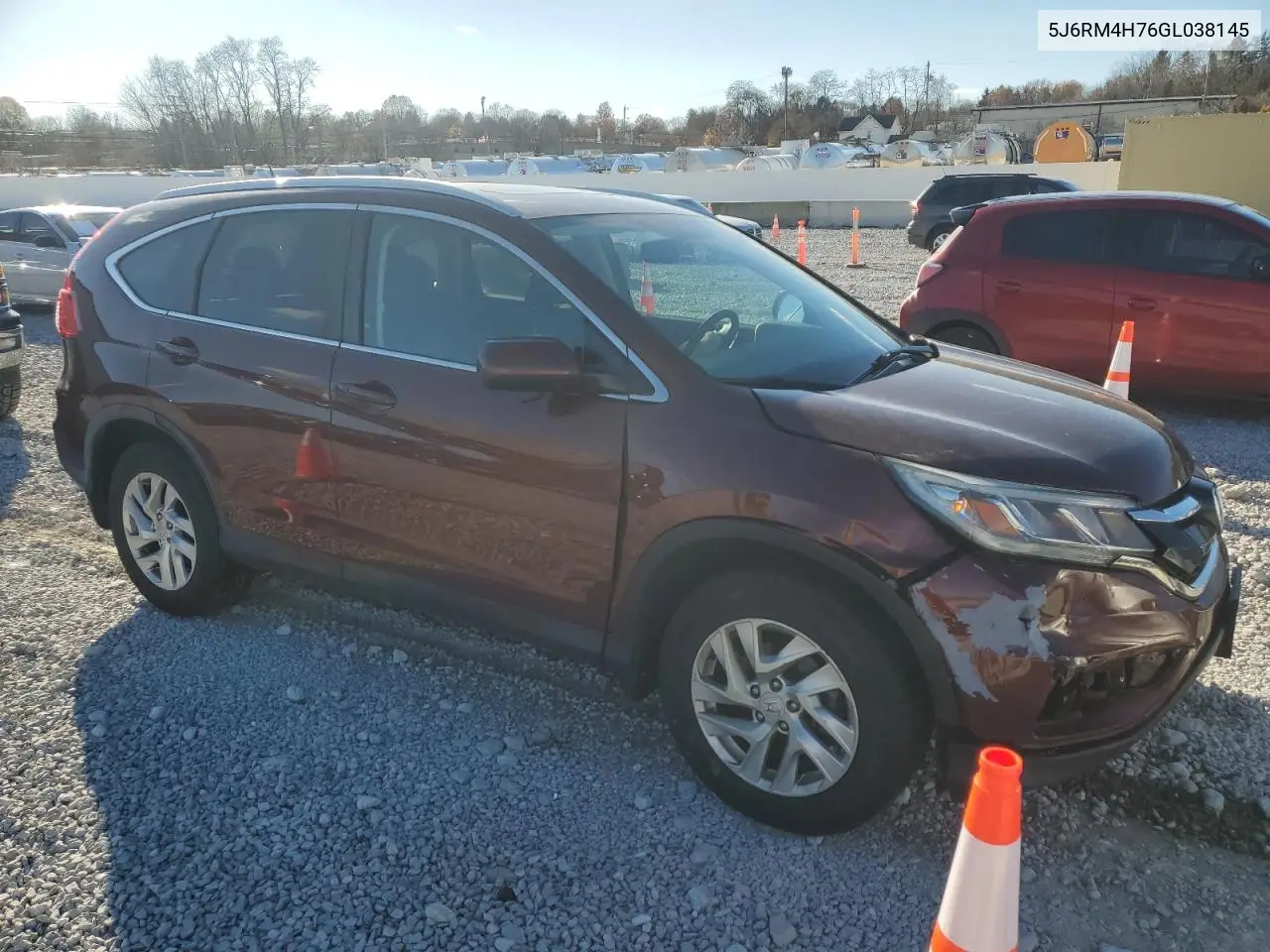 5J6RM4H76GL038145 2016 Honda Cr-V Exl