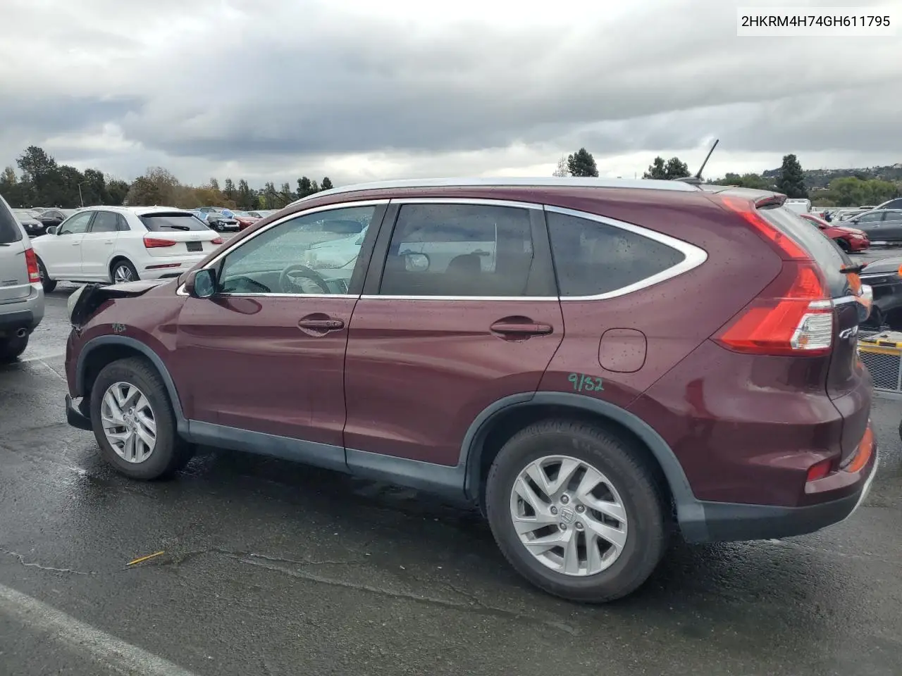 2HKRM4H74GH611795 2016 Honda Cr-V Exl