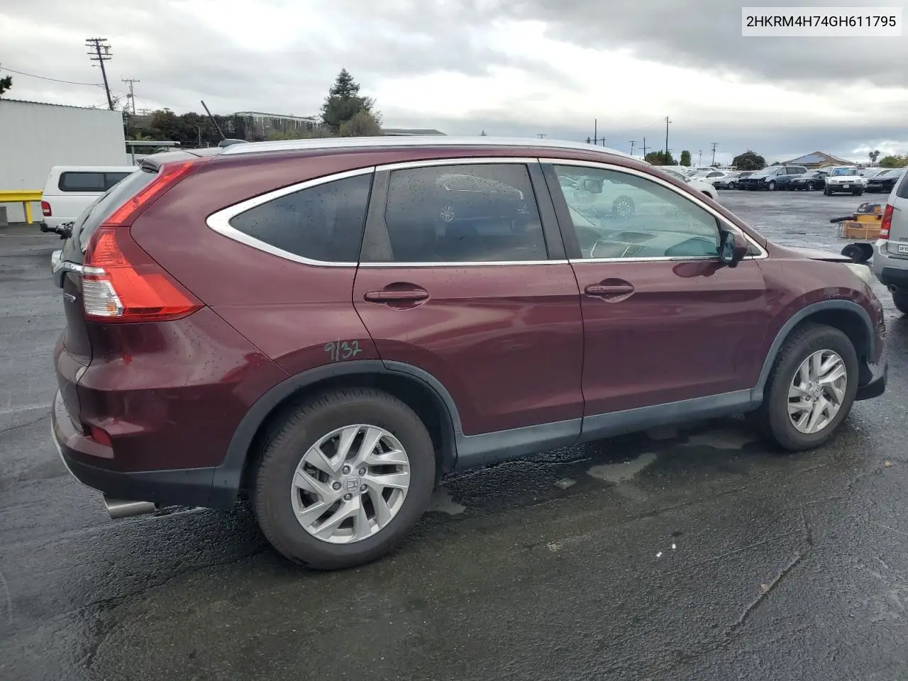 2HKRM4H74GH611795 2016 Honda Cr-V Exl