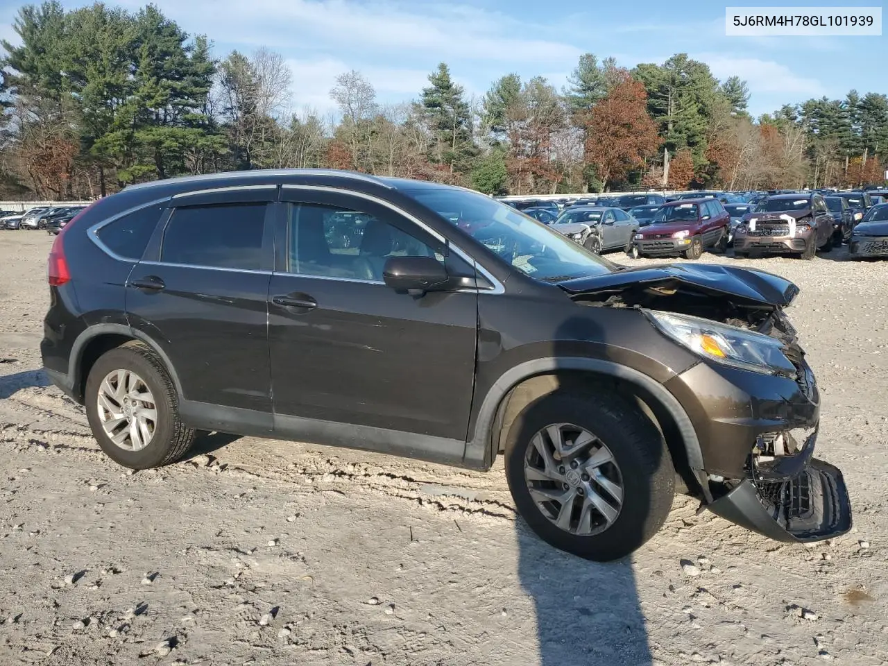 5J6RM4H78GL101939 2016 Honda Cr-V Exl