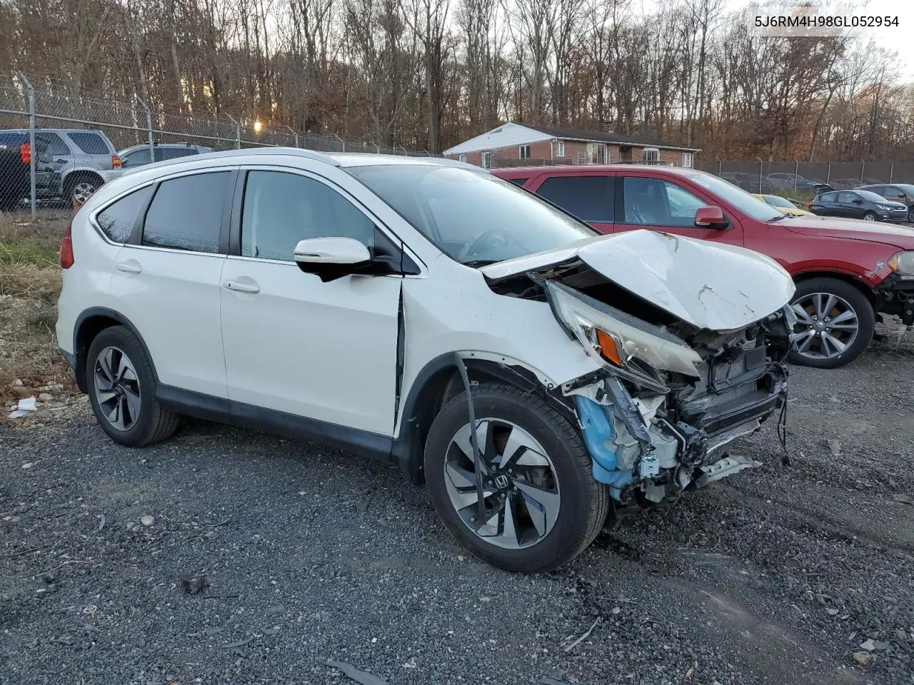 5J6RM4H98GL052954 2016 Honda Cr-V Touring