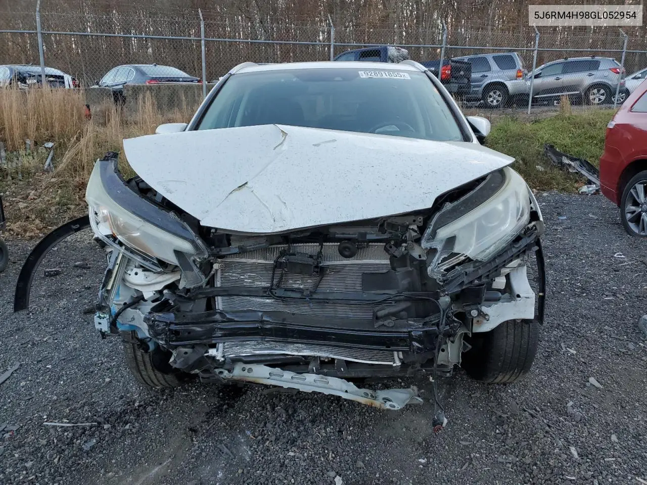 5J6RM4H98GL052954 2016 Honda Cr-V Touring