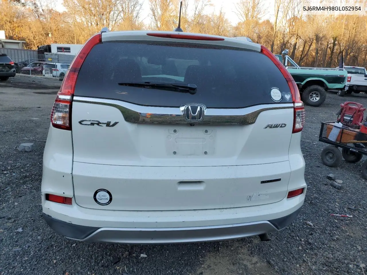 5J6RM4H98GL052954 2016 Honda Cr-V Touring