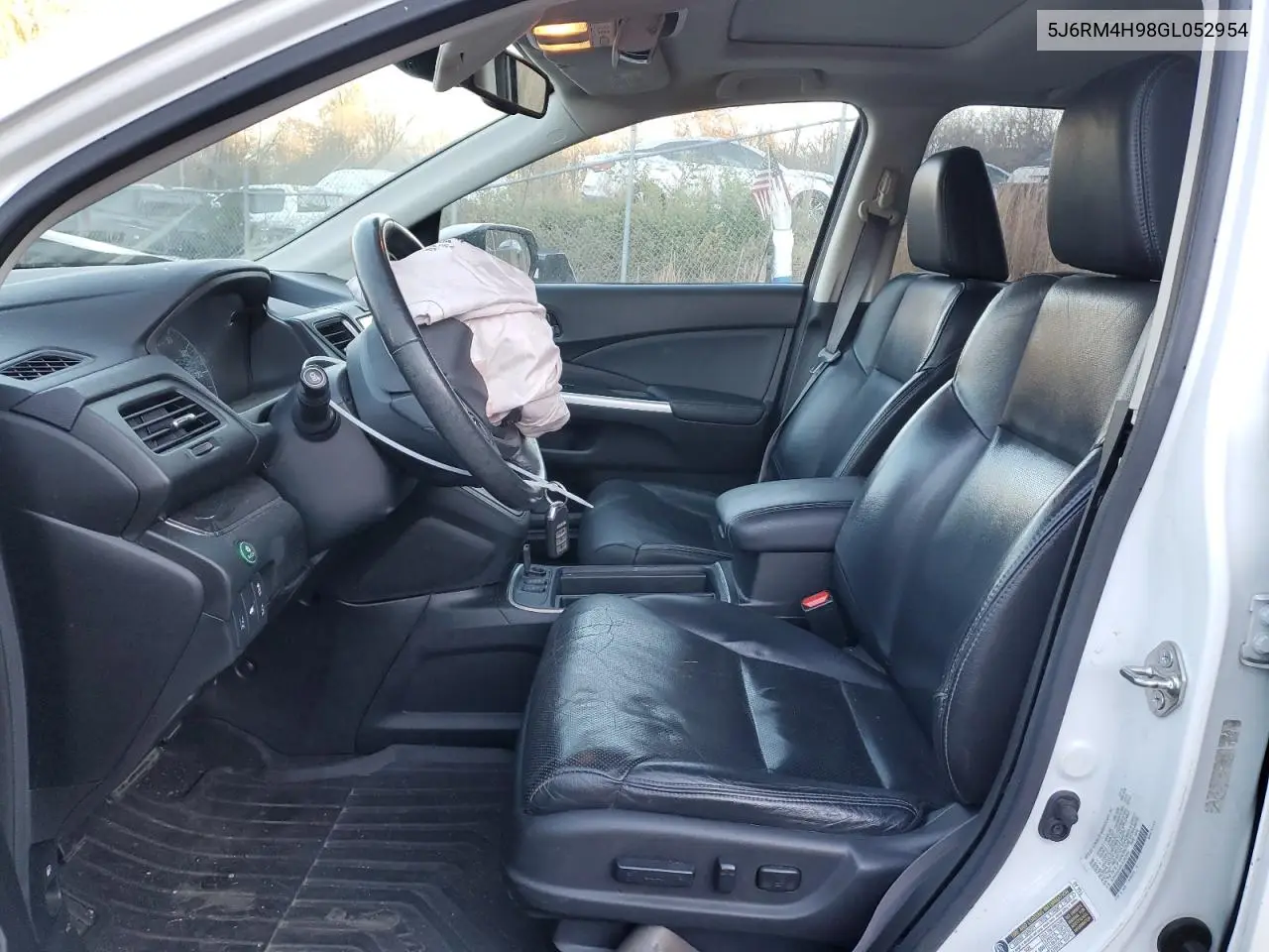 5J6RM4H98GL052954 2016 Honda Cr-V Touring