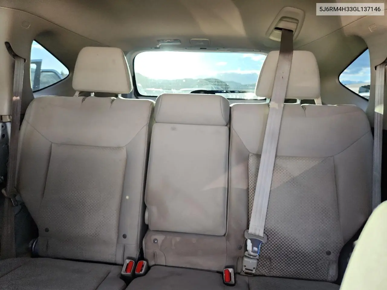 5J6RM4H33GL137146 2016 Honda Cr-V Lx