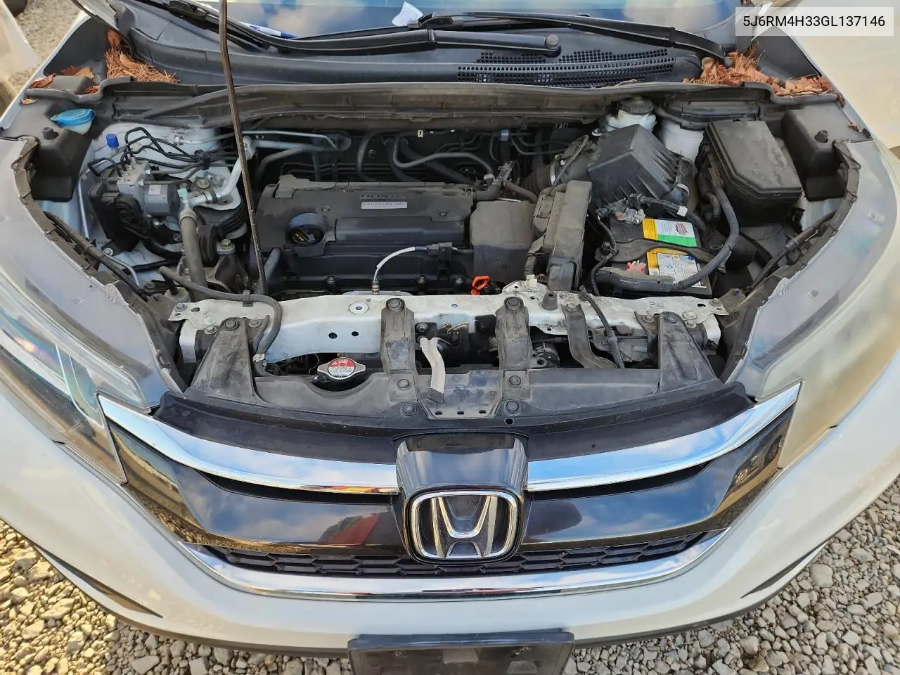 5J6RM4H33GL137146 2016 Honda Cr-V Lx
