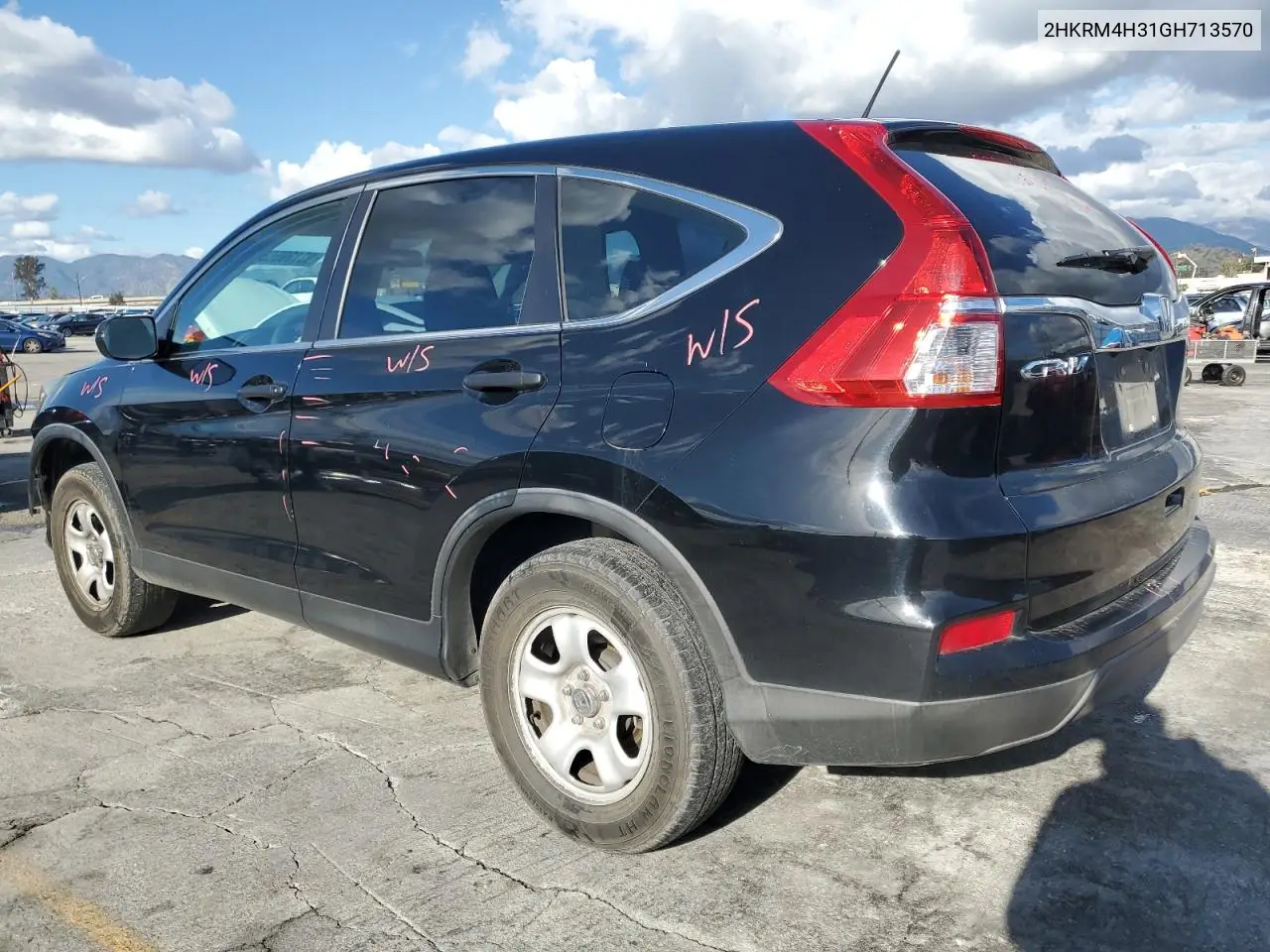 2HKRM4H31GH713570 2016 Honda Cr-V Lx