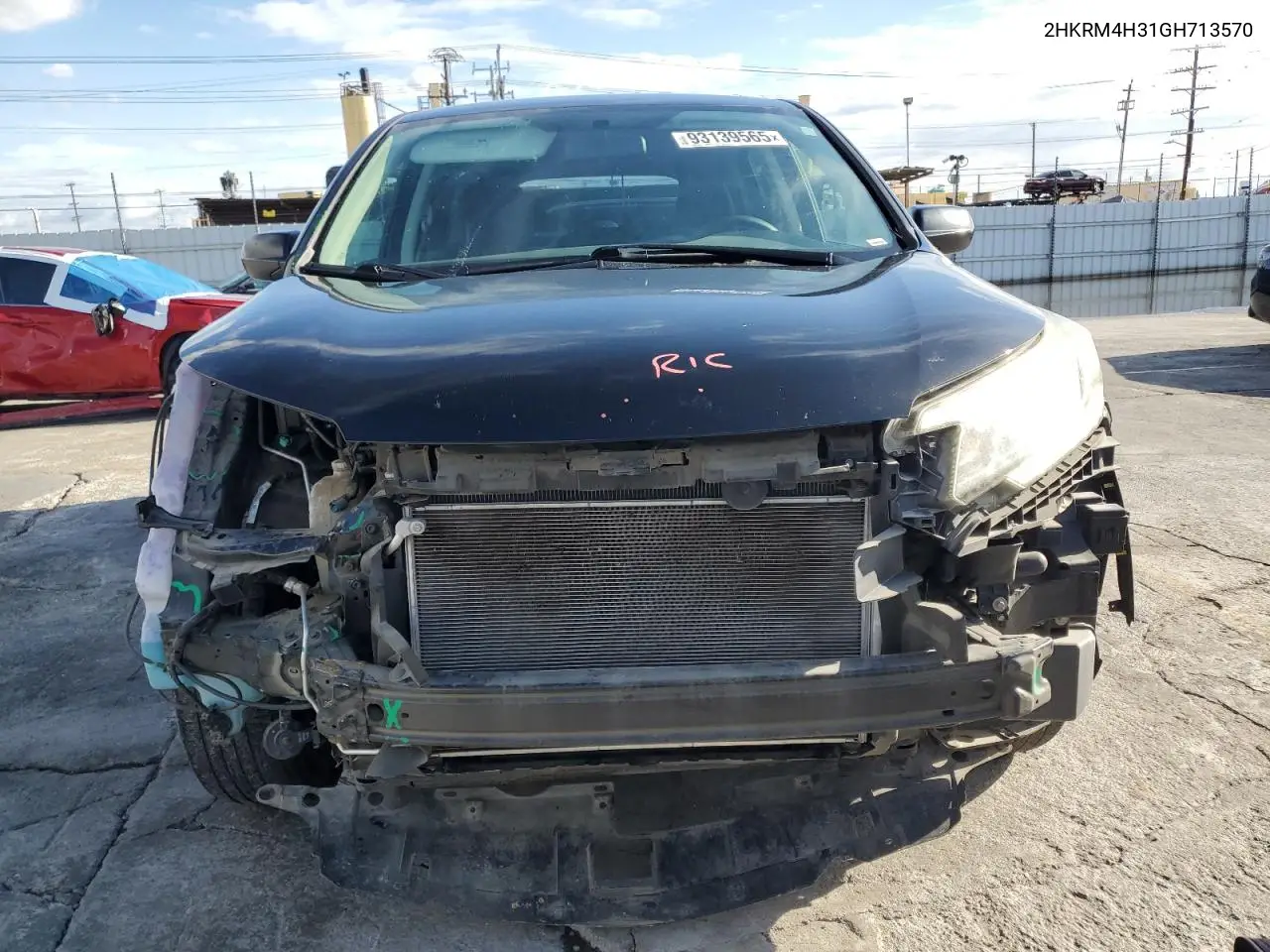 2HKRM4H31GH713570 2016 Honda Cr-V Lx