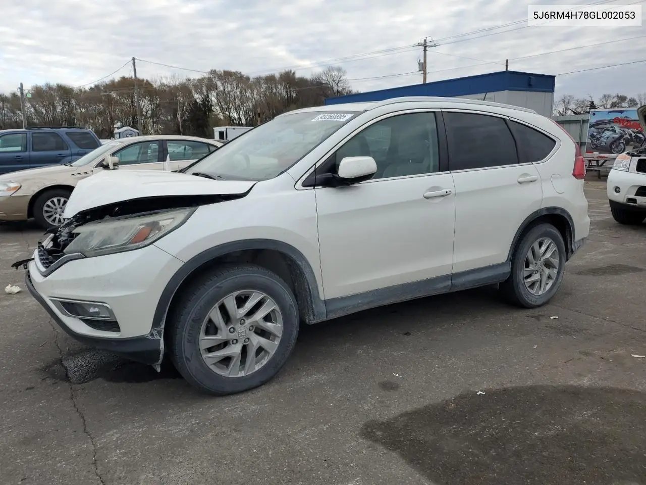 5J6RM4H78GL002053 2016 Honda Cr-V Exl
