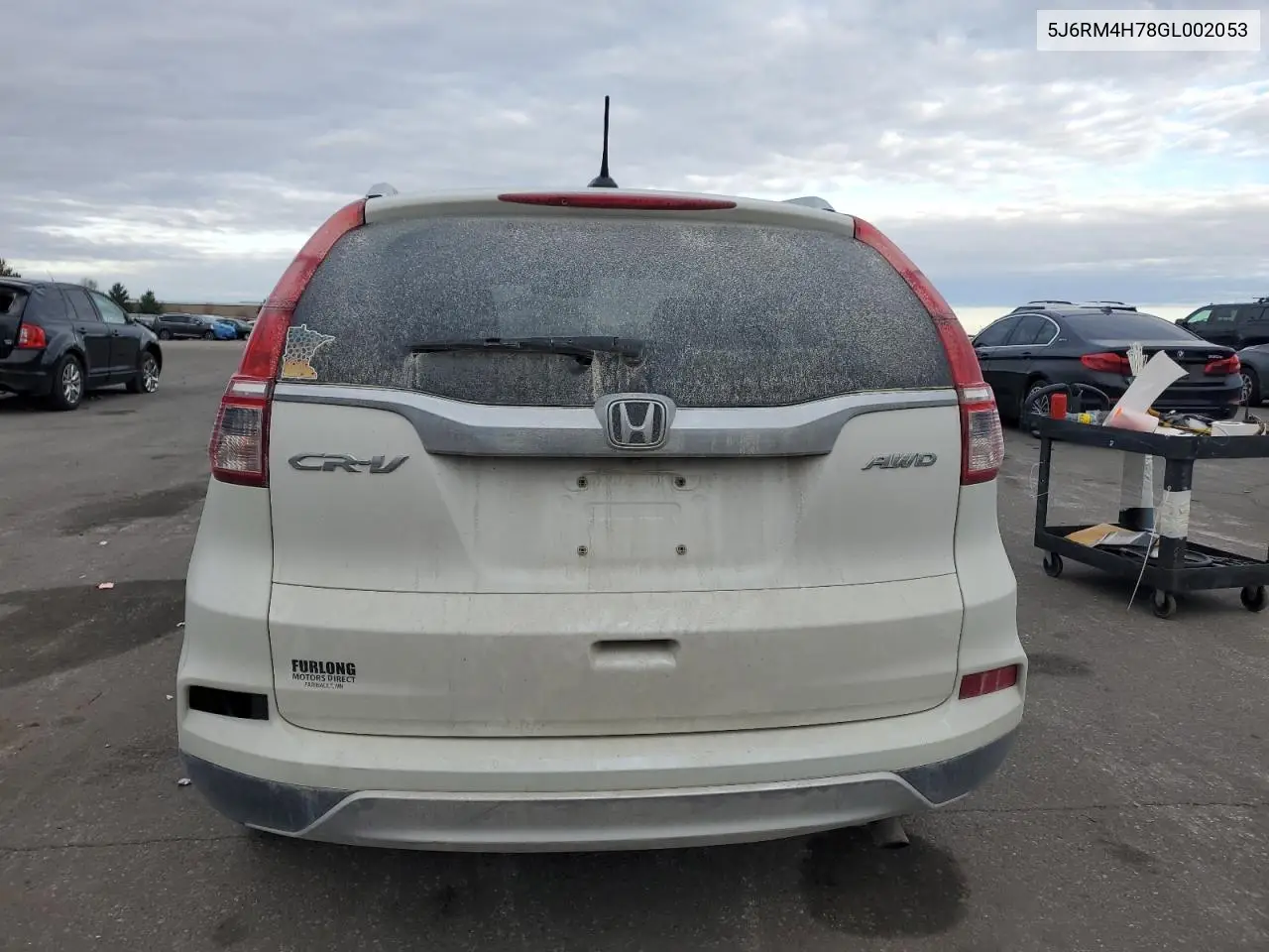 5J6RM4H78GL002053 2016 Honda Cr-V Exl
