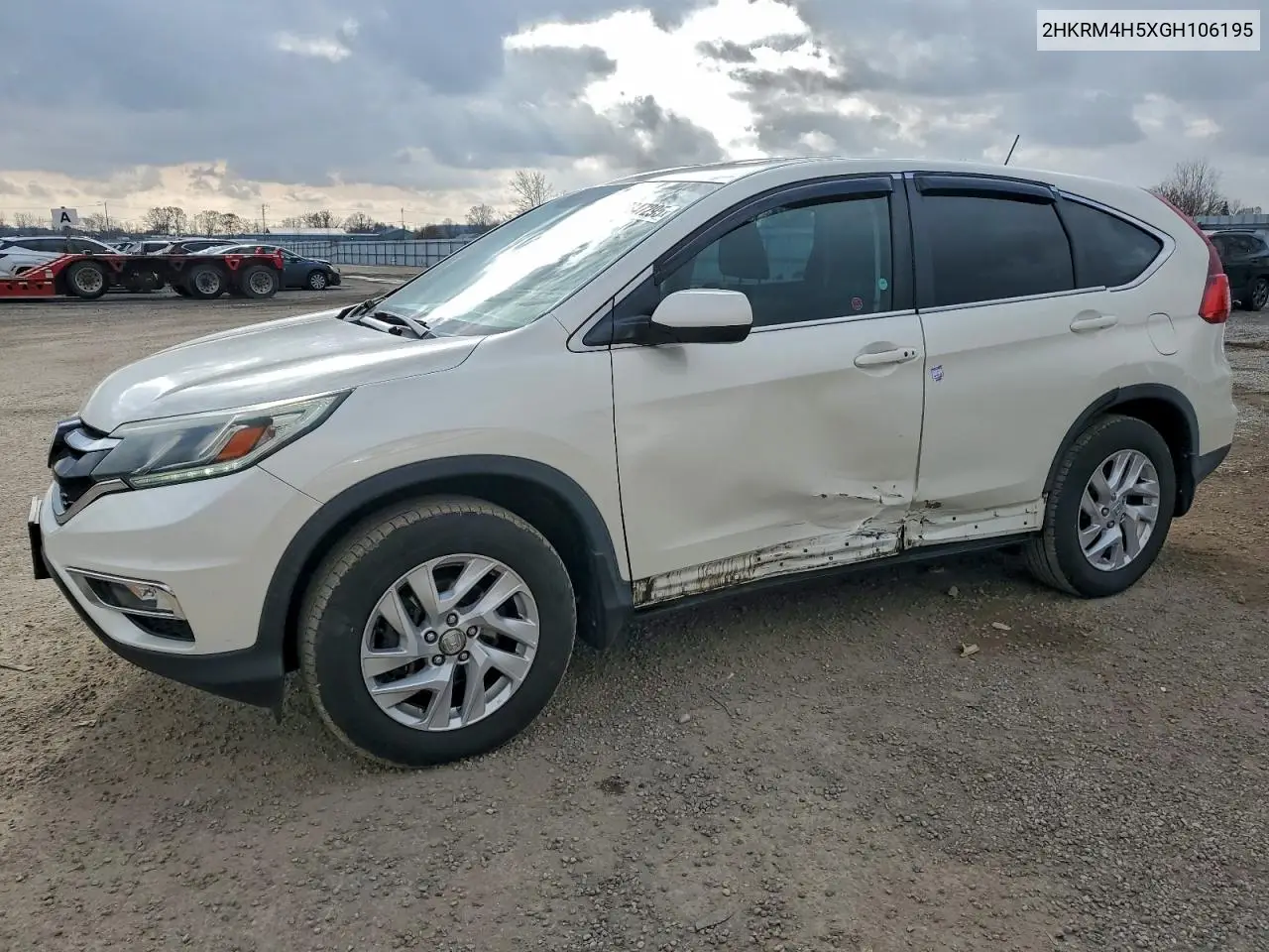 2HKRM4H5XGH106195 2016 Honda Cr-V Ex