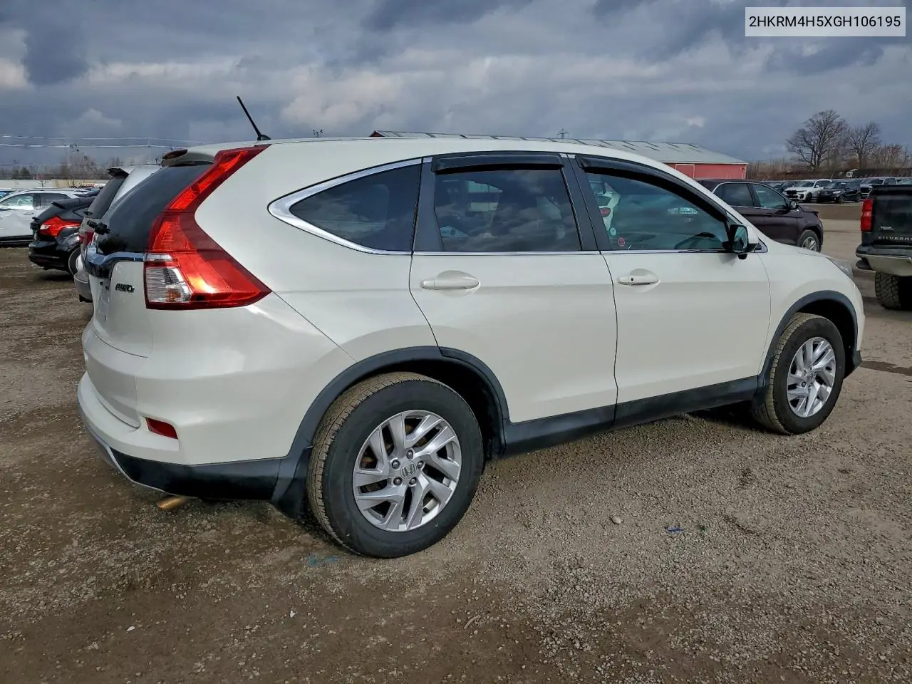 2HKRM4H5XGH106195 2016 Honda Cr-V Ex