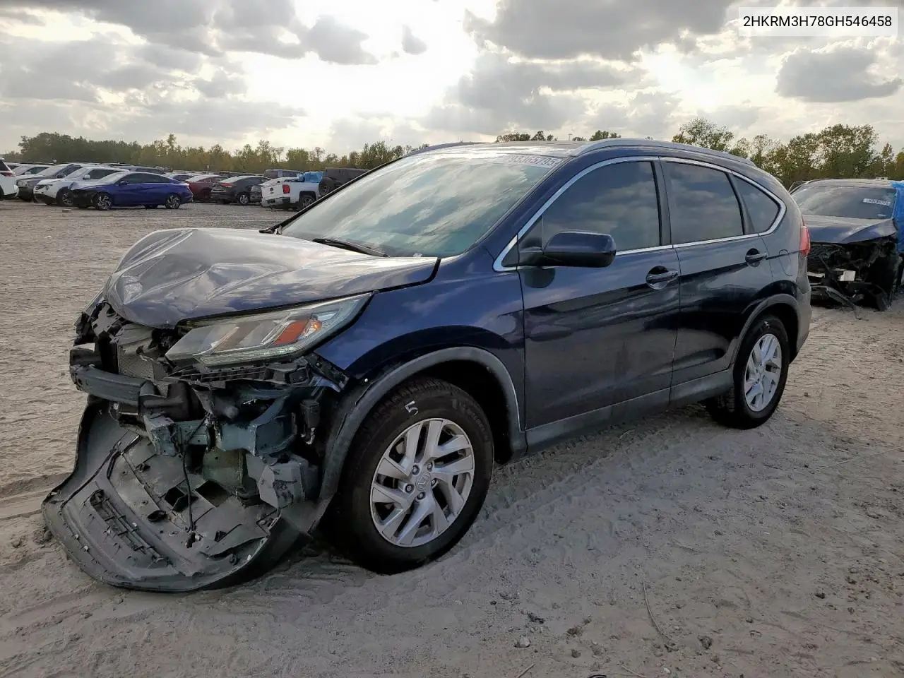 2HKRM3H78GH546458 2016 Honda Cr-V Exl