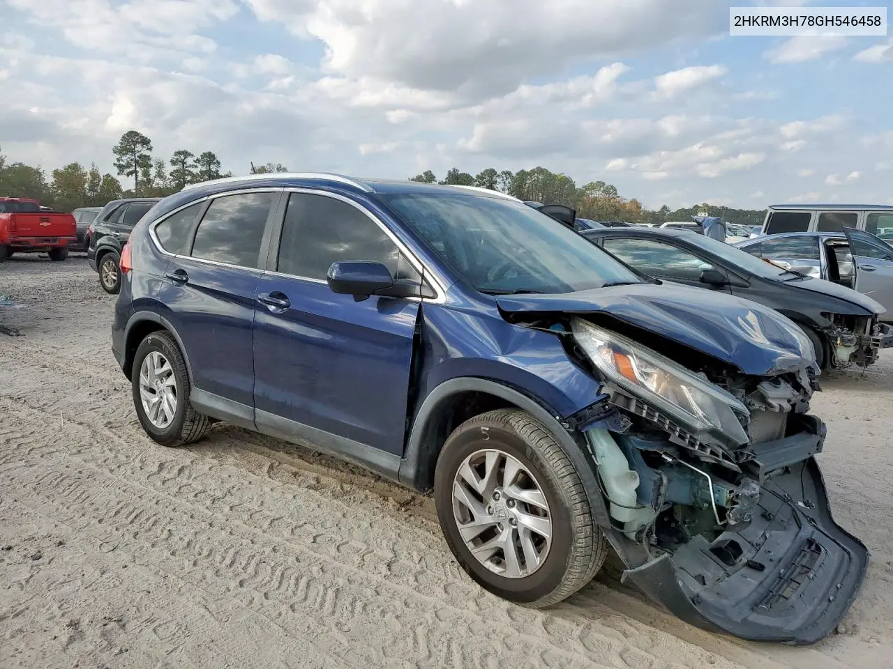 2HKRM3H78GH546458 2016 Honda Cr-V Exl
