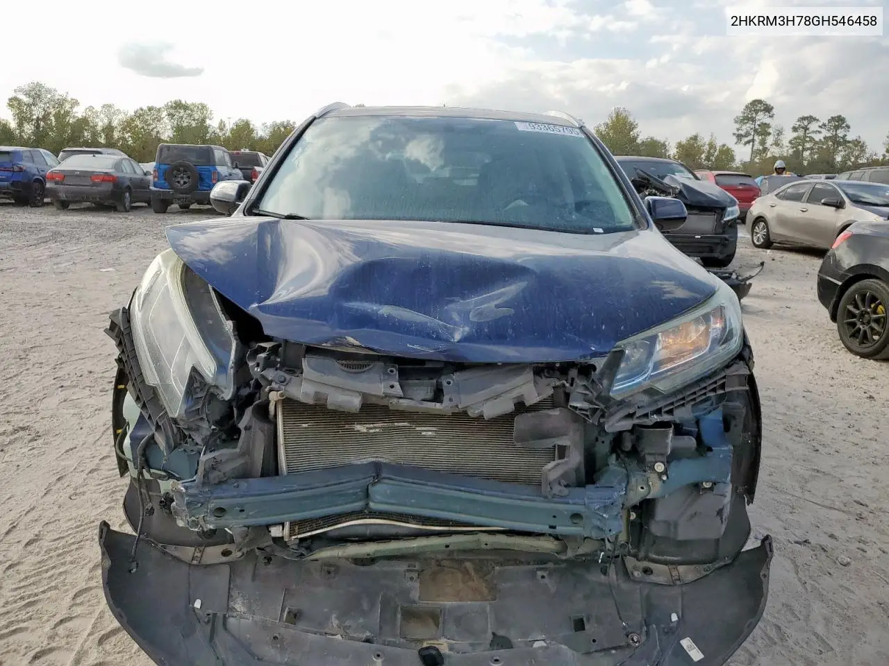 2HKRM3H78GH546458 2016 Honda Cr-V Exl