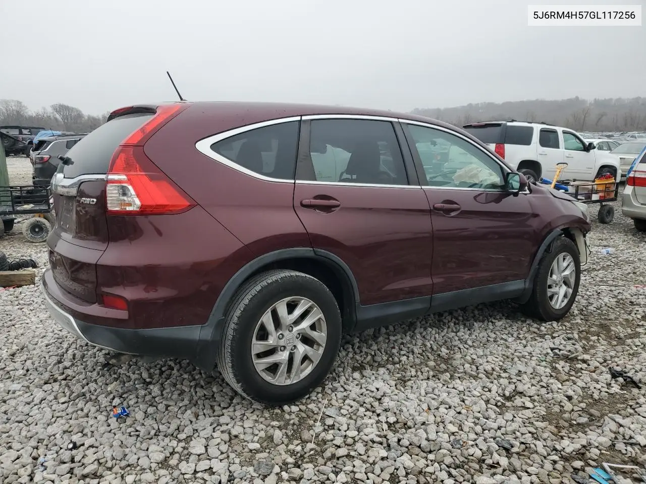 5J6RM4H57GL117256 2016 Honda Cr-V Ex
