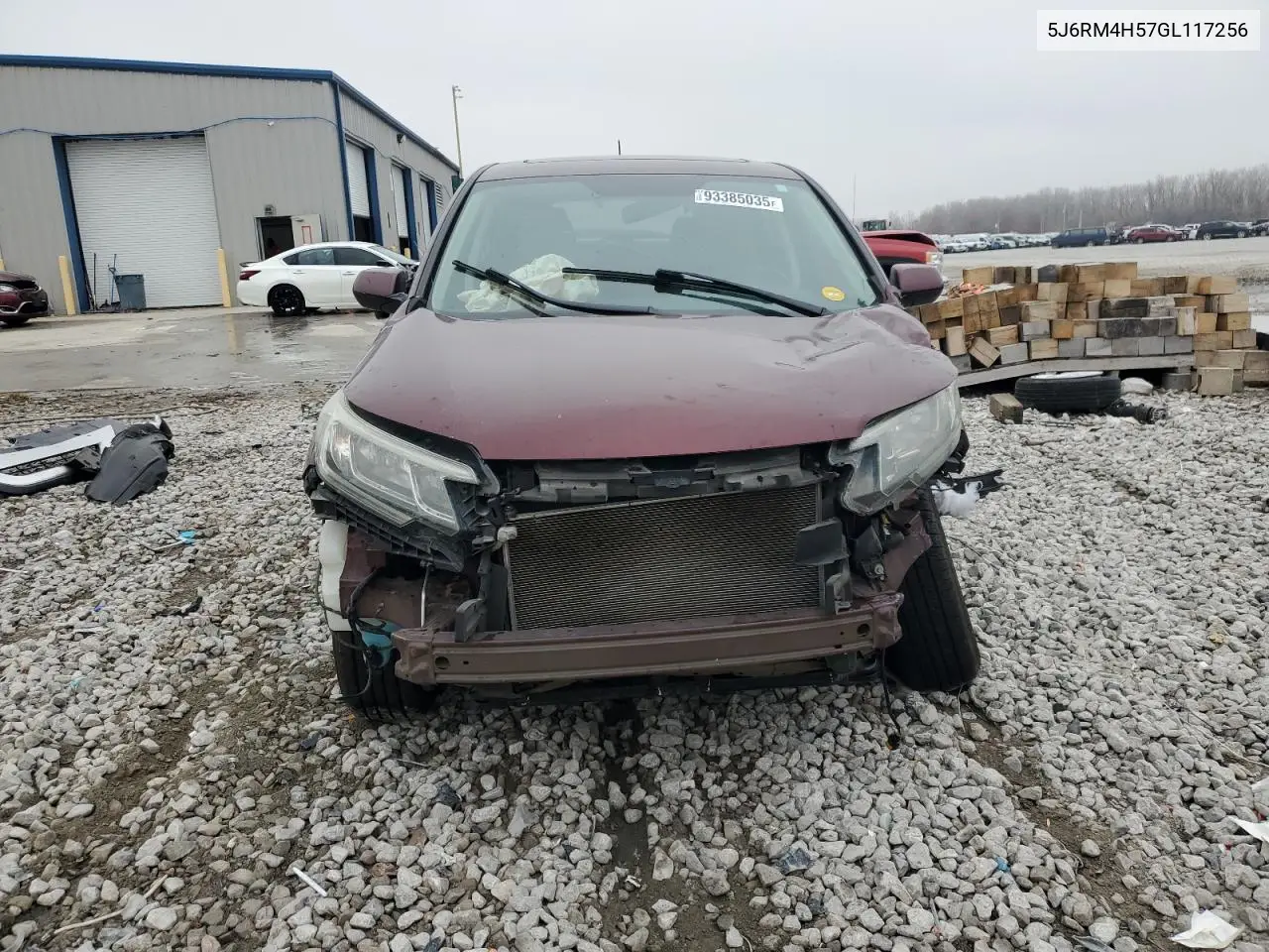 5J6RM4H57GL117256 2016 Honda Cr-V Ex