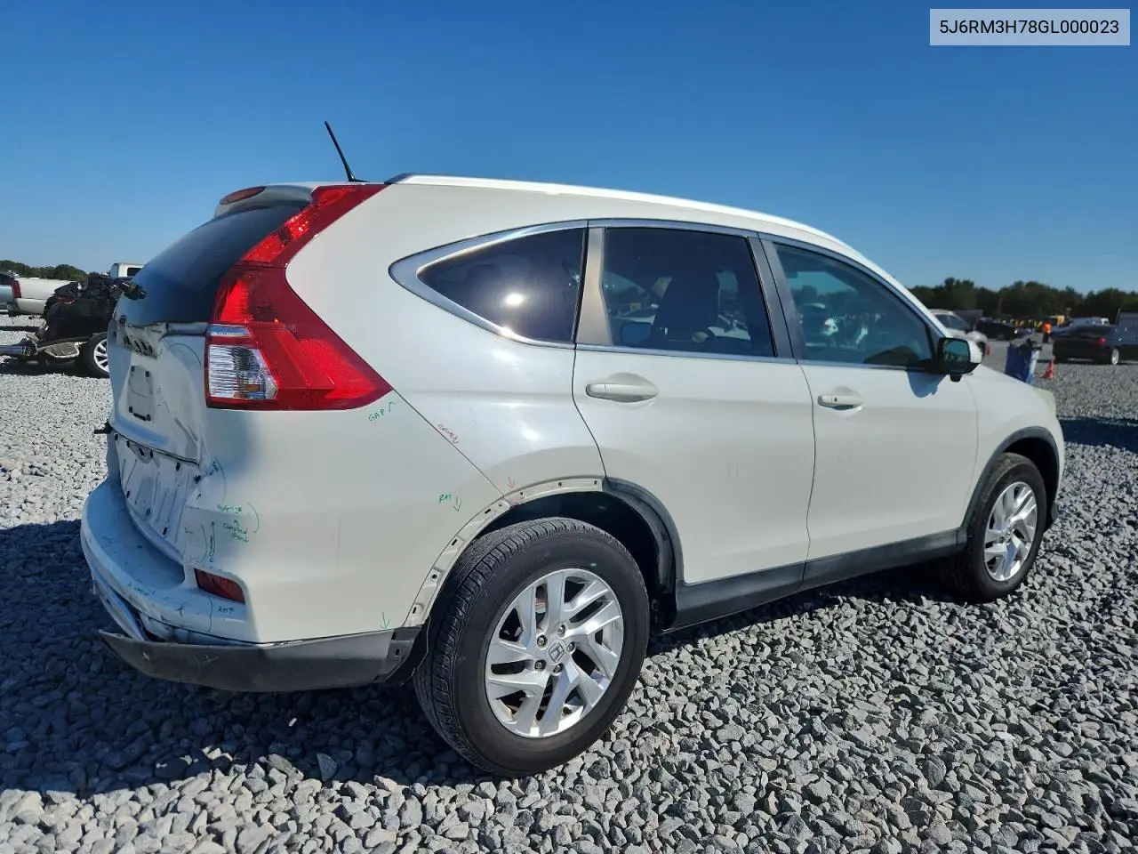 5J6RM3H78GL000023 2016 Honda Cr-V Exl
