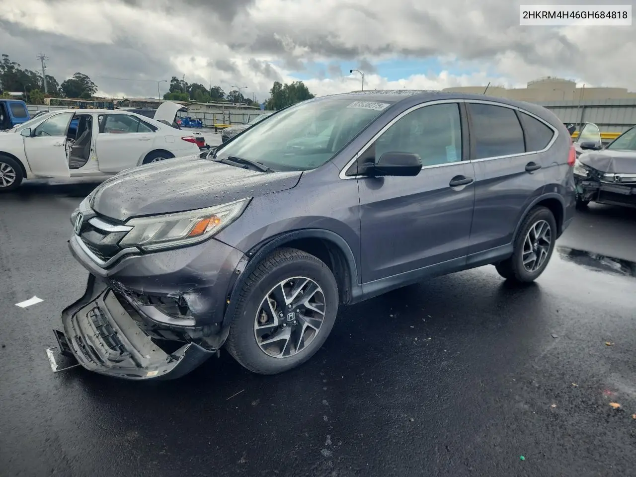 2HKRM4H46GH684818 2016 Honda Cr-V Se