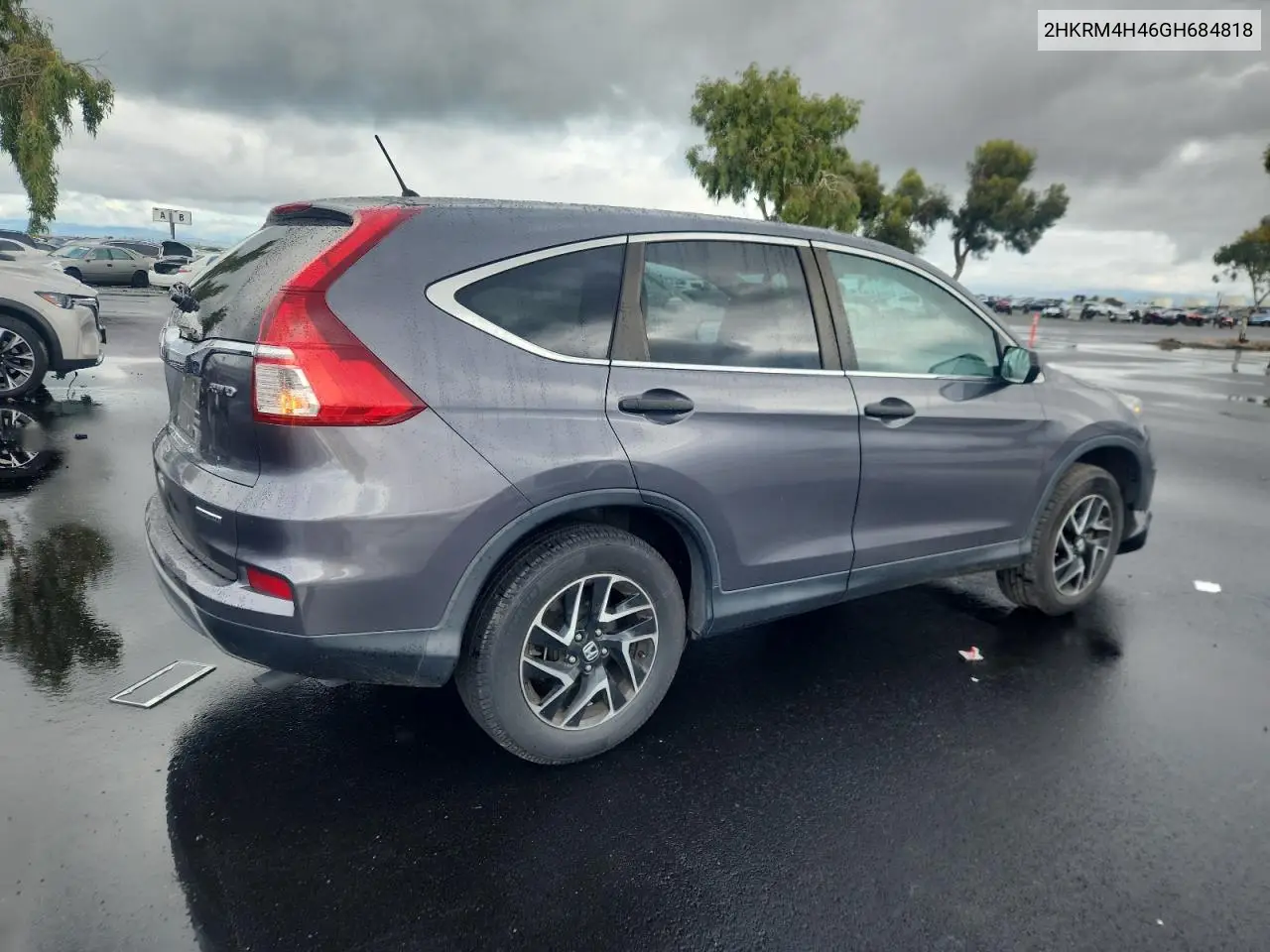 2HKRM4H46GH684818 2016 Honda Cr-V Se