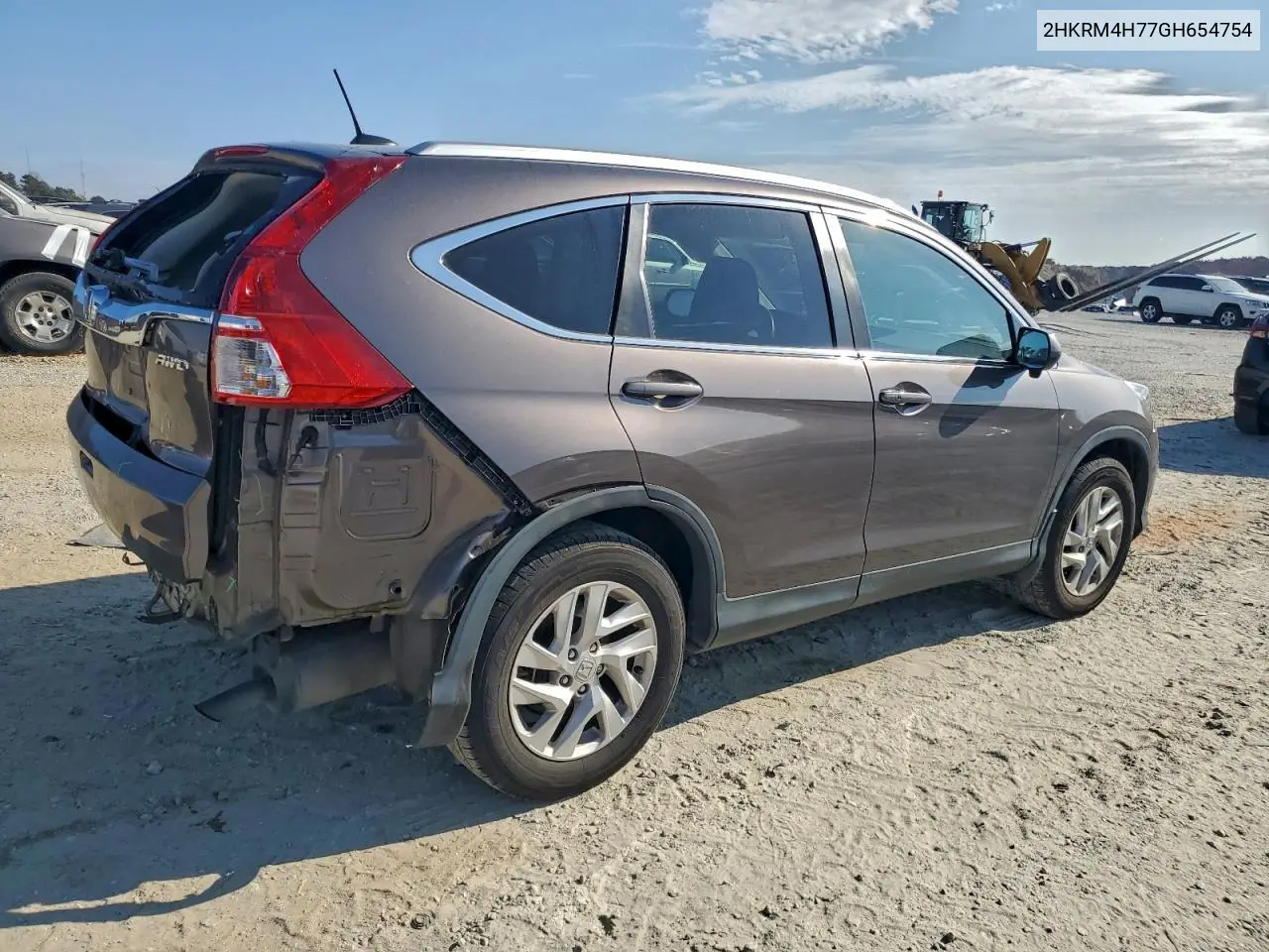2HKRM4H77GH654754 2016 Honda Cr-V Exl