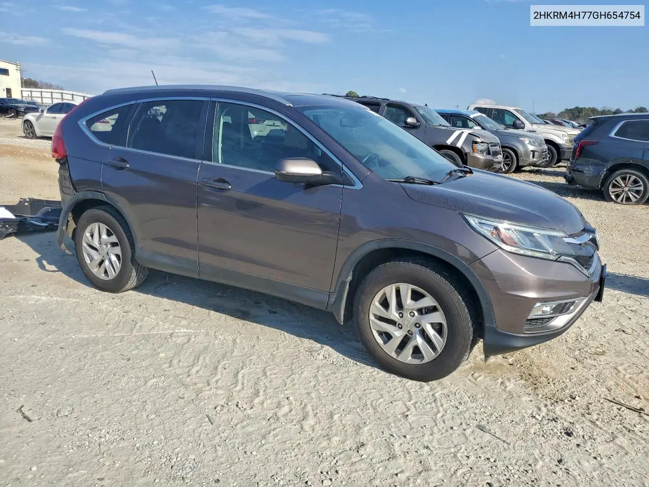 2HKRM4H77GH654754 2016 Honda Cr-V Exl