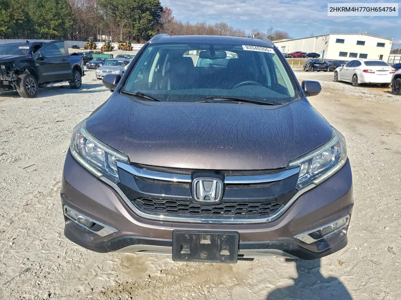 2HKRM4H77GH654754 2016 Honda Cr-V Exl