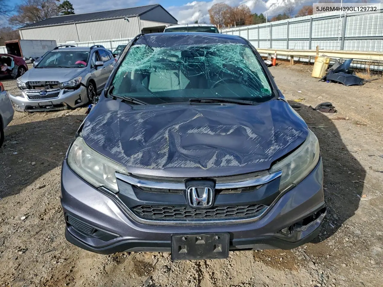5J6RM4H39GL129732 2016 Honda Cr-V Lx